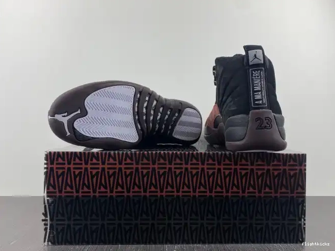 DV6989-001 Ma Maniere A Retro Black 12 Jordan 0531